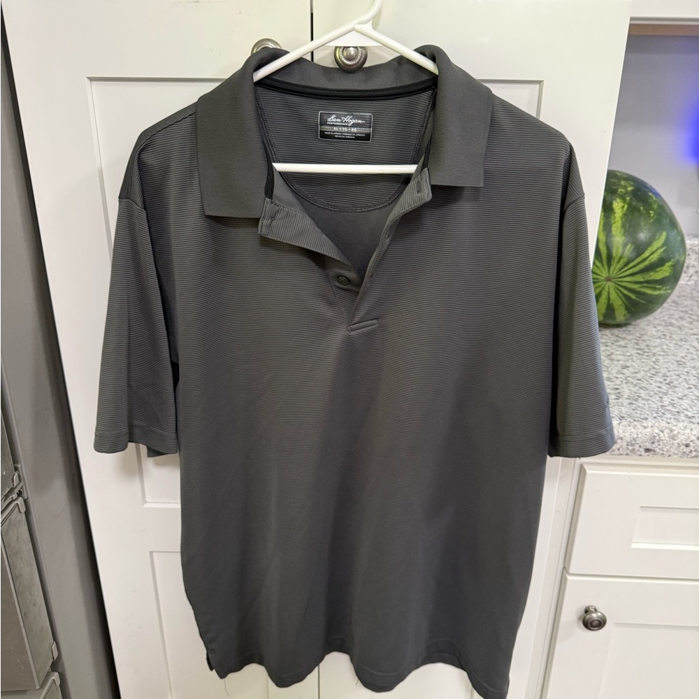 Ben Hogan Men's Charcoal Gray Polo Shirt